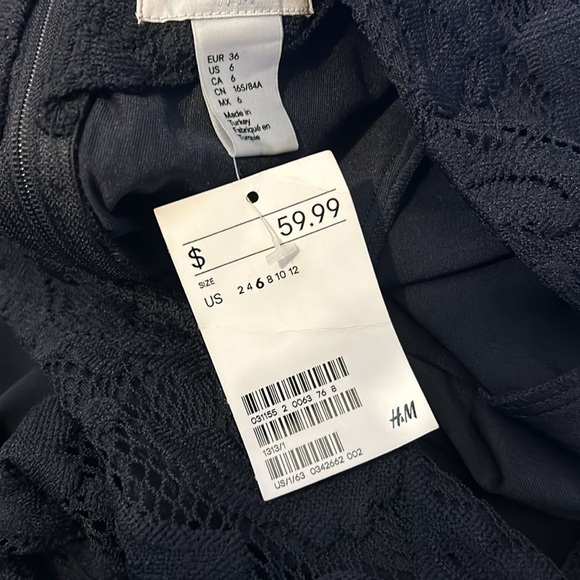 H&M Open Back Lace Dress | SIZE 6 - Picture 4 of 5